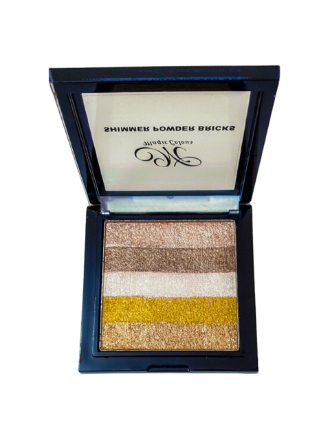 

Magic Colour Makeup Shimmer Powder Bricks Highlighter - Copper Crush, Mustard