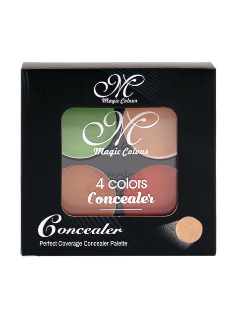 

Magic Colour 4-Colour Cream Colour Corrector Concealer Palette - 01, Brown
