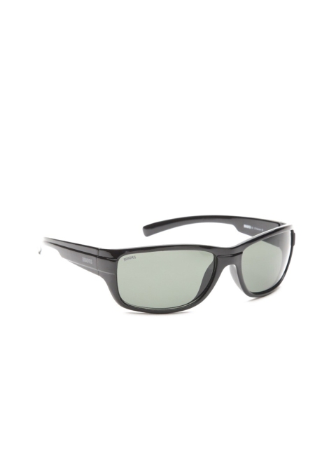 

MTV Unisex Green Lens & Black Sports Sunglasses with UV Protected Lens