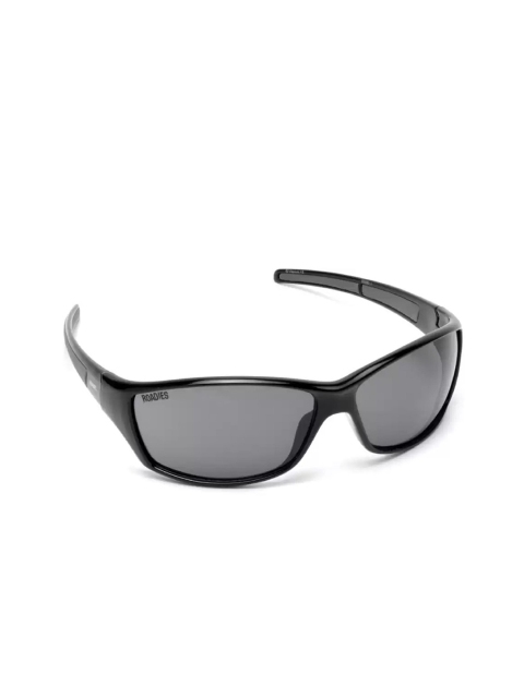 

MTV Unisex Grey Lens & Black Sports Sunglasses with UV Protected Lens