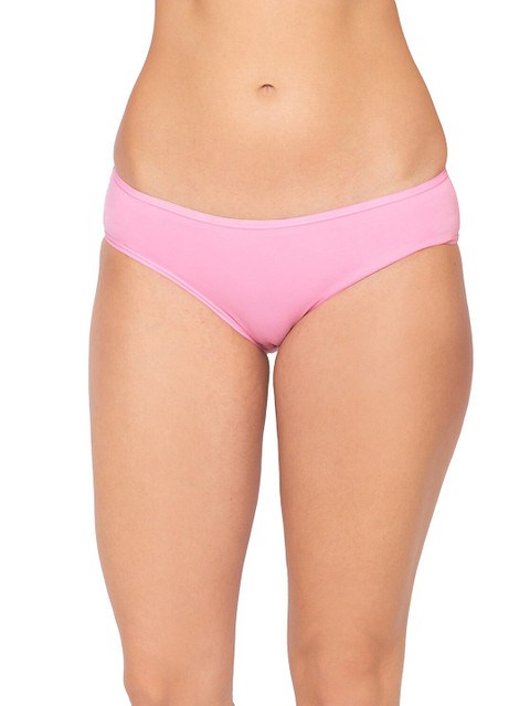 

Candyskin Women Pink Solid Bikini Briefs-CSSBP-01-LP