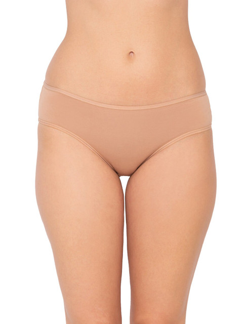 

Candyskin Women Nude Skin Colored Solid Hipster Briefs