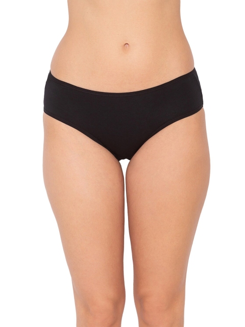 

Candyskin Women Black Solid Cotton Hipster Briefs