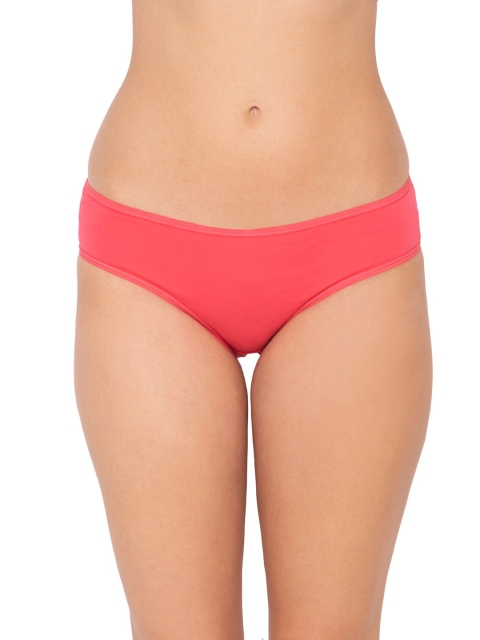 

Candyskin Women Peach Solid Cotton Hipster Briefs