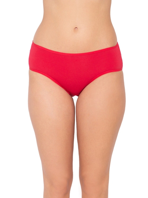 

Candyskin Women Red Cotton Anti Bacterial Bikini Brief CSSBP-01-Red