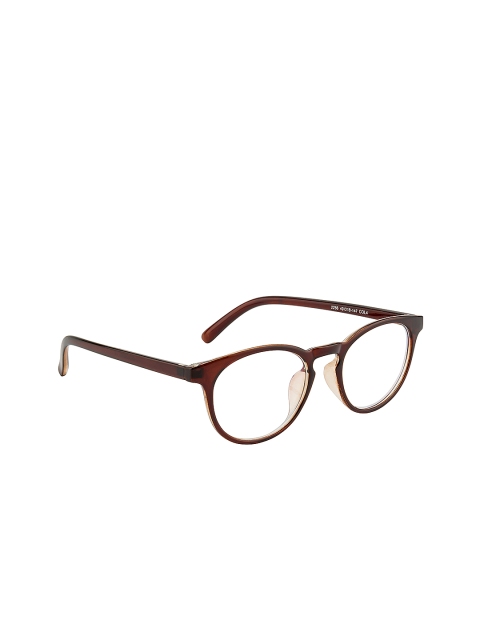 

Gold Berg Unisex Brown Oval Frames GB-2286_C4