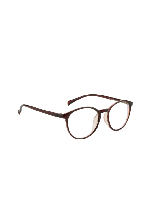 

Gold Berg Unisex Brown Round Frames GB-2341_C4