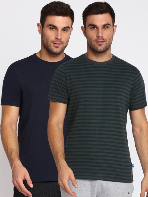 

SPARROWHAWK Men Multicoloured 2 Striped T-shirt, Multi