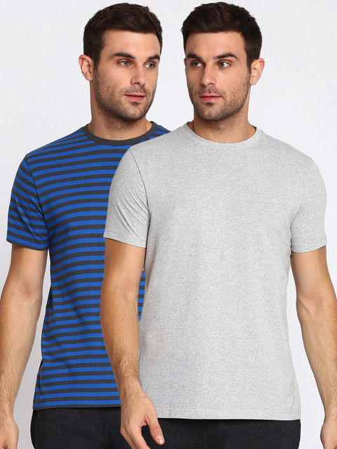 

SPARROWHAWK Men Multicoloured 2 Striped T-shirt, Multi
