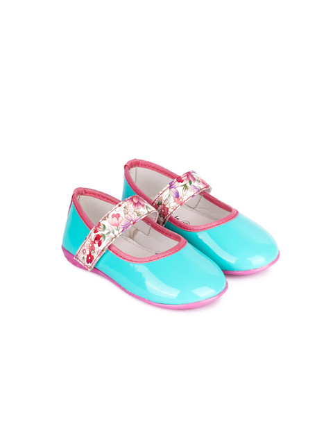 

BOYZ N GALZ Girls Sea Green Ballerinas Flats