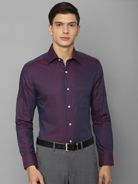 

Louis Philippe Men Purple Formal Shirt
