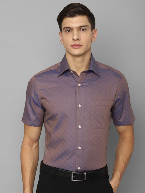 

Louis Philippe Men Purple Formal Shirt