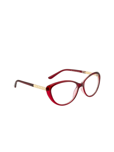 

Gold Berg Women Maroon Full Rim Cateye Frames GB-2913_C5