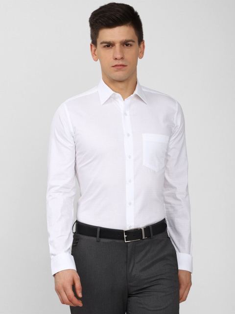 

Van Heusen Men White Slim Fit Formal Shirt