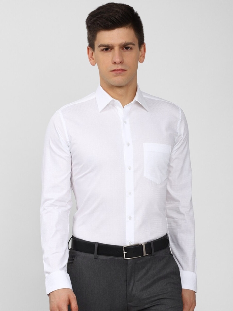 

Van Heusen Men White Slim Fit Formal Shirt
