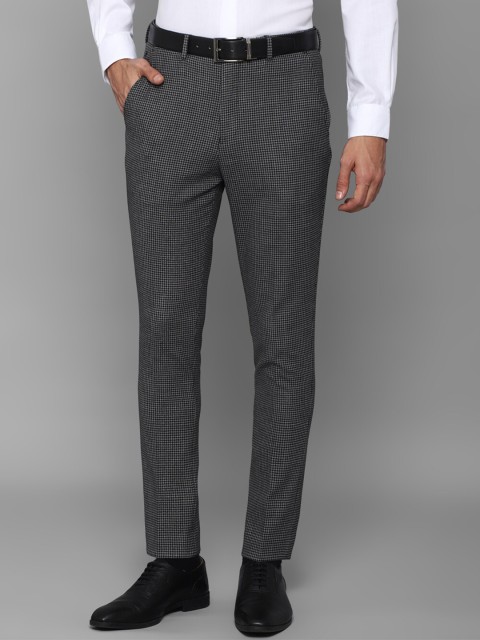

Louis Philippe Men Grey Trousers