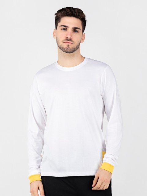 

FRATERNITY Men White T-shirt