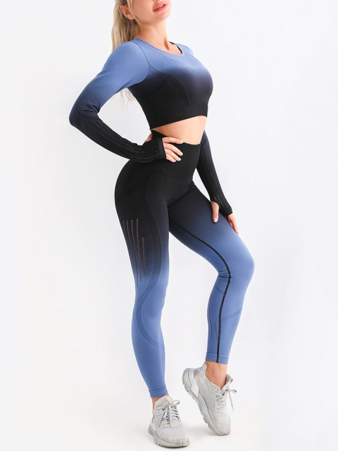 

URBANIC Women Blue Dyed Regular Tracksuits