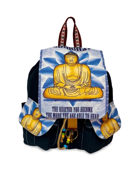 

Jhola Basta Women Navy Blue Backpacks