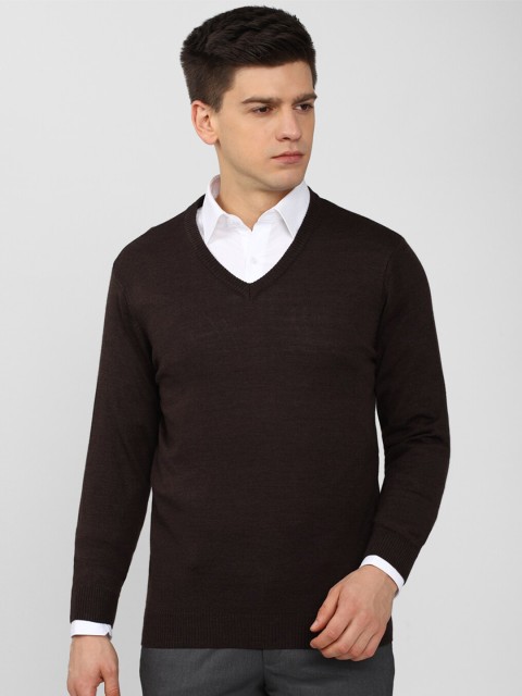 

Van Heusen Men Brown Pullover