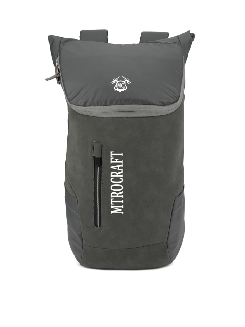 

MTROCRAFT Unisex Grey Backpacks