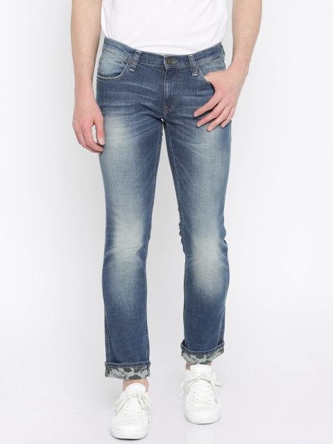 

Lee Men Blue Low-Bruce Fit Stretchable Jeans