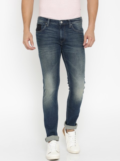 

Lee Men Navy Luke Skinny Fit Stretchable Jeans, Navy blue