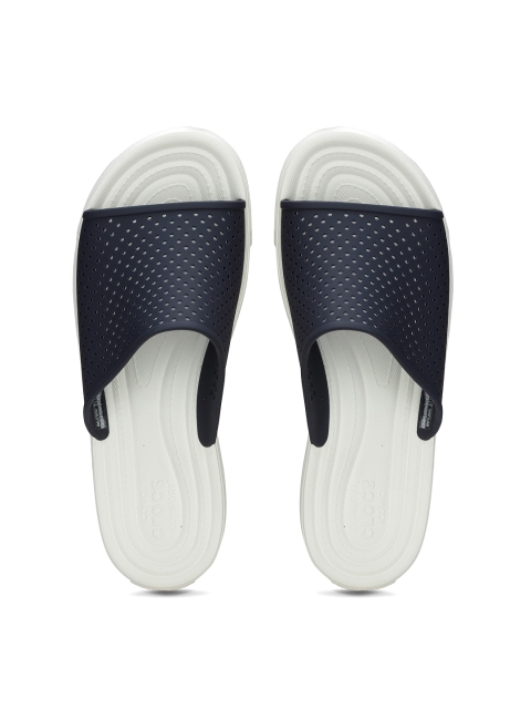 

Crocs Citilane Men Navy White Flip-Flops, Navy blue