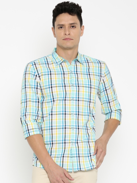 

Lee Men Multicoloured Slim Fit Checked Casual Shirt, Multi