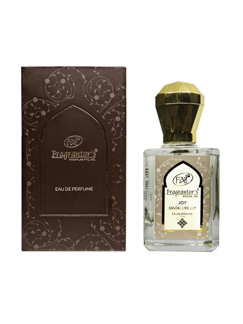 

Fragrantors Joy Sandal Lime Lily Apparel Eau De Parfum - 50 ml, Brown