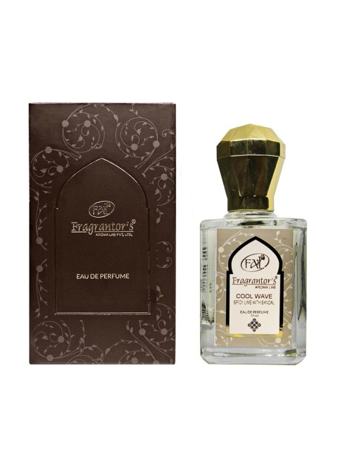 

Fragrantors Men Cool Wave Spicy Lime with Sandal Eau De Perfume - 50 ml, Brown