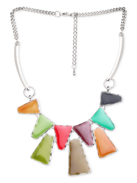 

Blisscovered Pink & Green Necklace