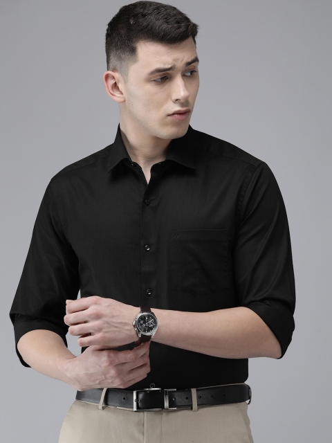 

Arrow Men Black Manhattan Slim Fit Formal Shirt