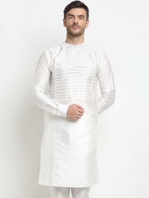 

Benstoke Men White Kurta