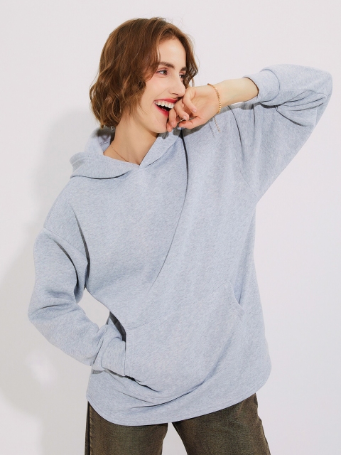 

URBANIC Women Grey Sweatshirt