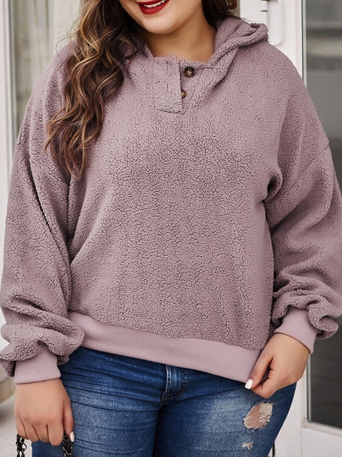 

URBANIC Women Pink Sweatshirt