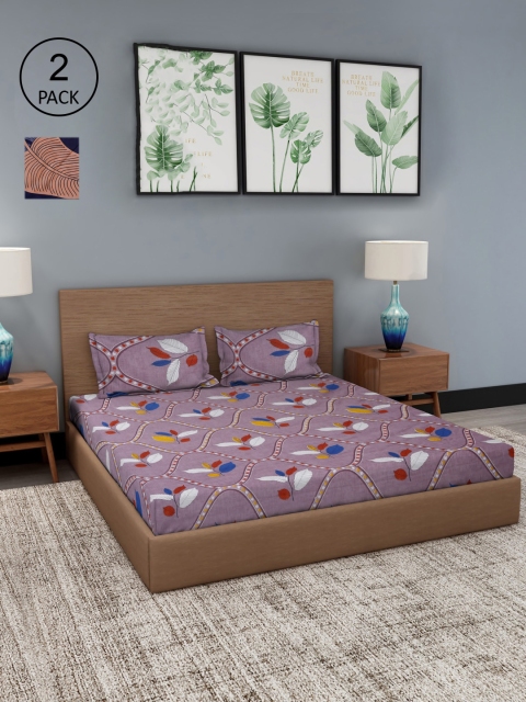 

Dhrohar Unisex Multi Bedsheets, Blue