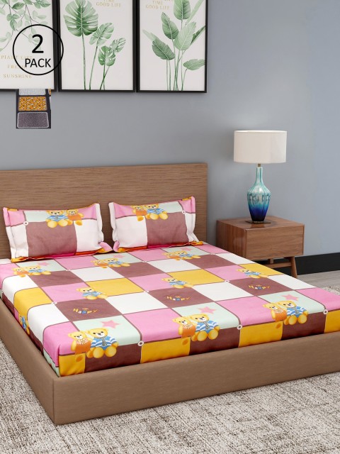 

Dhrohar Unisex Multi Bedsheets, Grey