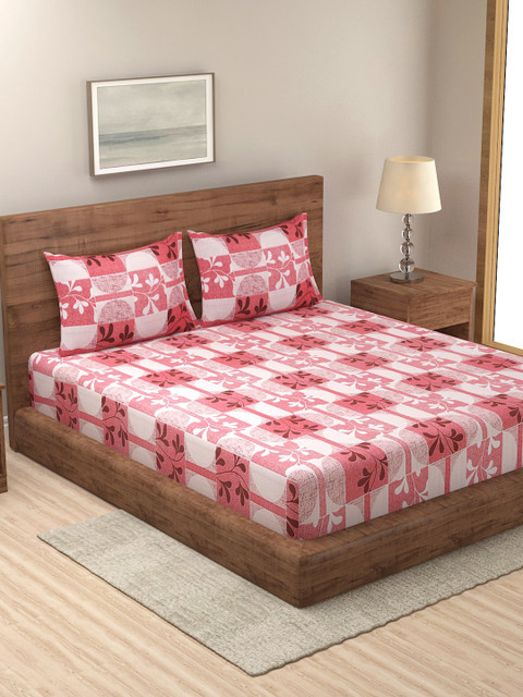 

Dhrohar Unisex Multi Bedsheets, Peach