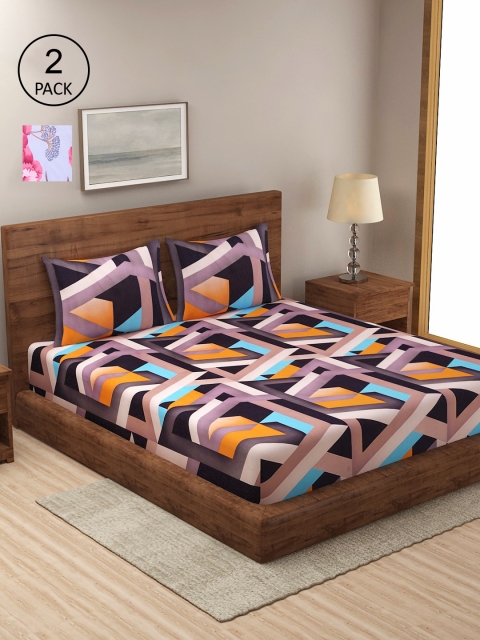 

Dhrohar Unisex Multi Bedsheets, Blue
