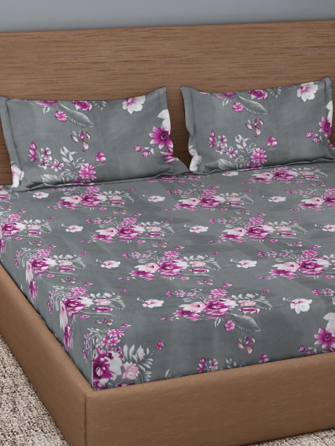 

Dhrohar Unisex Multi Bedsheets, Pink