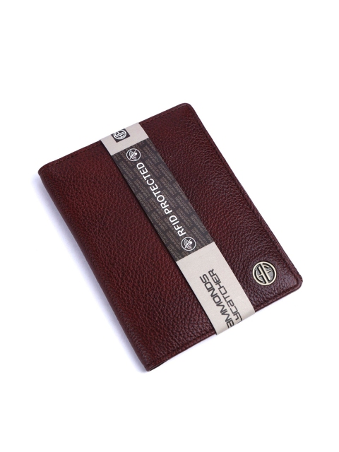 

HAMMONDS FLYCATCHER Unisex Brown Leather Passport Holder