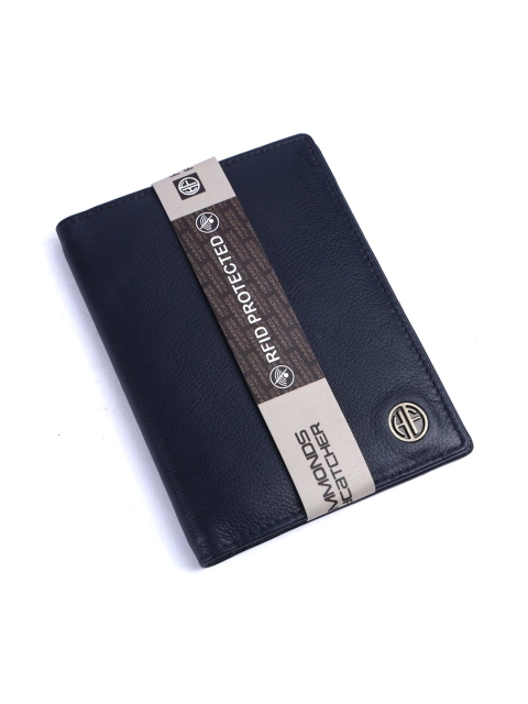 

HAMMONDS FLYCATCHER Unisex Blue Leather Passport Holder