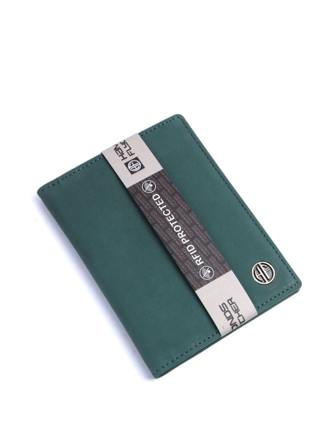

HAMMONDS FLYCATCHER Unisex Turquoise Blue Leather Passport Holder
