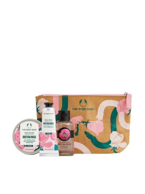 

THE BODY SHOP Lather & Slather British Rose Gift Bag, Multi