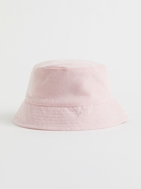 

H&M Girls Pink Solid bucket hat
