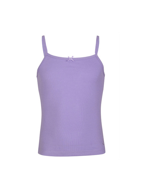 

Jockey Girls Purple Solid Cotton Camisole