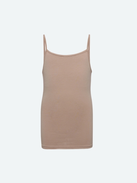 

Jockey Girls Beige Solid Cotton Camisoles