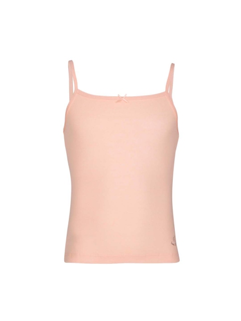 

Jockey Girls Peach-Colored Solid Camisoles