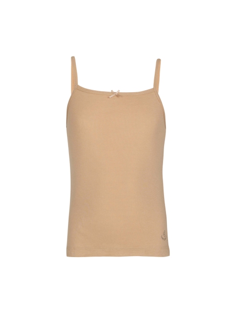 

Jockey Girls Beige Solid Cotton Camisoles